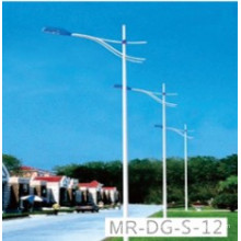 Street Light Post with Single Arm 12m Height 4mm Thickness